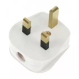 Plug Top 13A Fused (White)