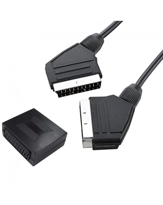 Scart Extension Cable 1.5m - 5m
