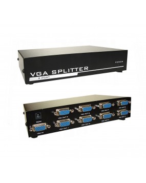 8 Port VGA Splitter (500MHz)