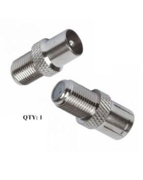 Coaxial Male to F Female Adapter (1)