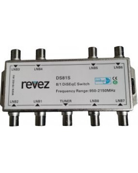 8x1 DiseqC Switch REVEZ