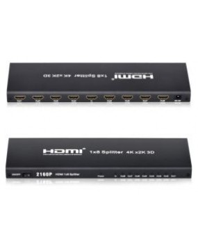 8 Way HDMI Splitter 4K @ 60Hz