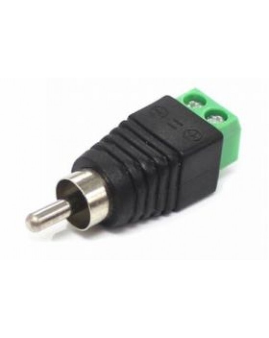 RCA Male Connector - Screw Termination