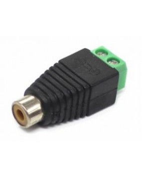 RCA Female Connector - Screw Termination