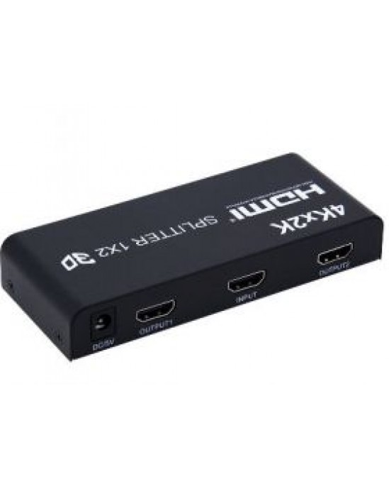 Revez 2 Way HDMI Splitter (4K Supported)