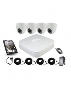 4 Channel Dome AHD 1080p 1TB Kit