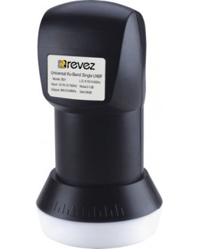 Revez BS1 Premium Single LNB 0.1dB