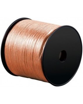 100m Transparent Speaker Cable (2 x 1,5 mm²)