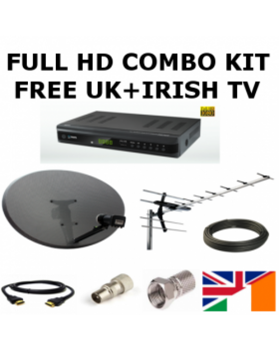 Full UK & Irish TV Combo Kit (Multiroom)