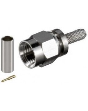 SMA Male Crimp Connector for RG174/U