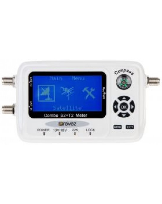 Revez STC60 - Semi Professional Satellite & Terrestrial Meter with USB