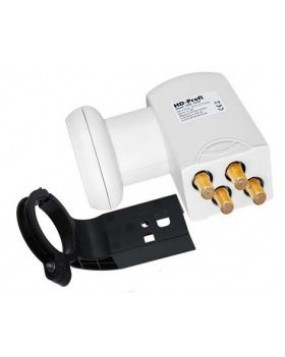 Sky / Freesat Quad LNB White