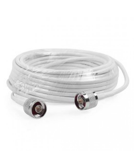 15.2m HiBoost200 3D-FB Cable White