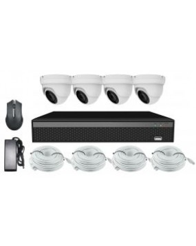 4K NVR 4 Channel IP Camera Kit