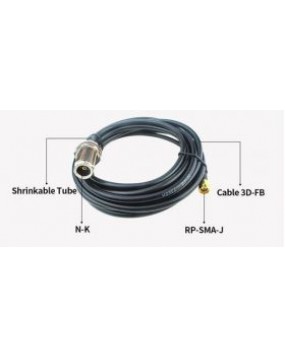 10m N-Female to RP-SMA Cable