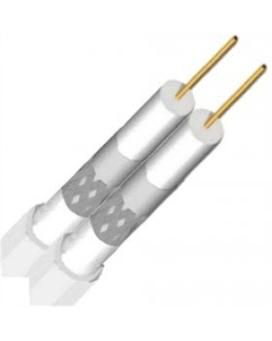 Webro CAI Approved White Micro Shotgun Cable (250m)