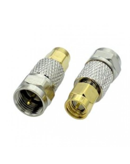 F Male to SMA Male Adapter