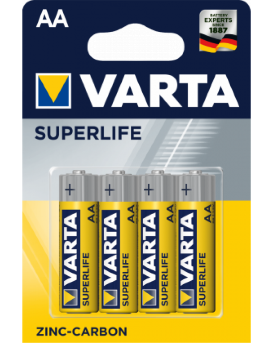 Varta Superlife AA Battery 4 Pack