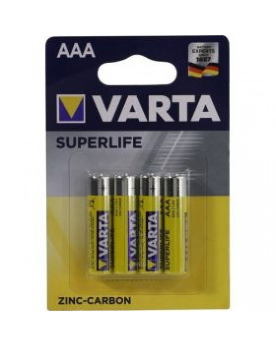 Varta Superlife AAA Battery 4 Pack