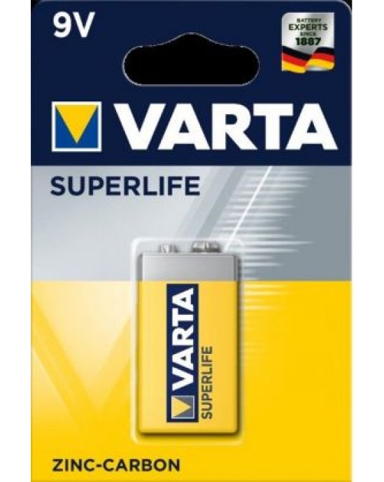 Varta Superlife 9V Block Battery