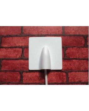 White Brick Buster Cable Cover