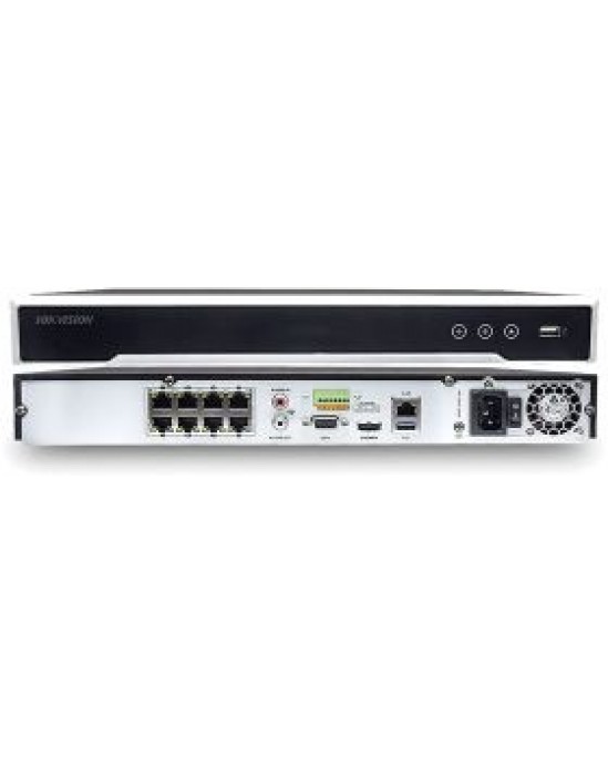 Hikvision 8CH POE NVR 4K 2HDD DS-7608NI-K2/8P