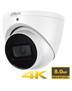 Dahua HDCVI 8MP 4K Starlight Fixed Dome 2.8mm