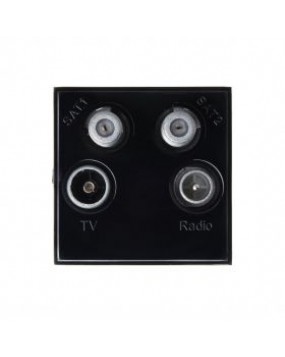 TV, Twin Satellite & Radio Module Black