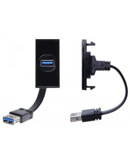 USB with Tail Module Black