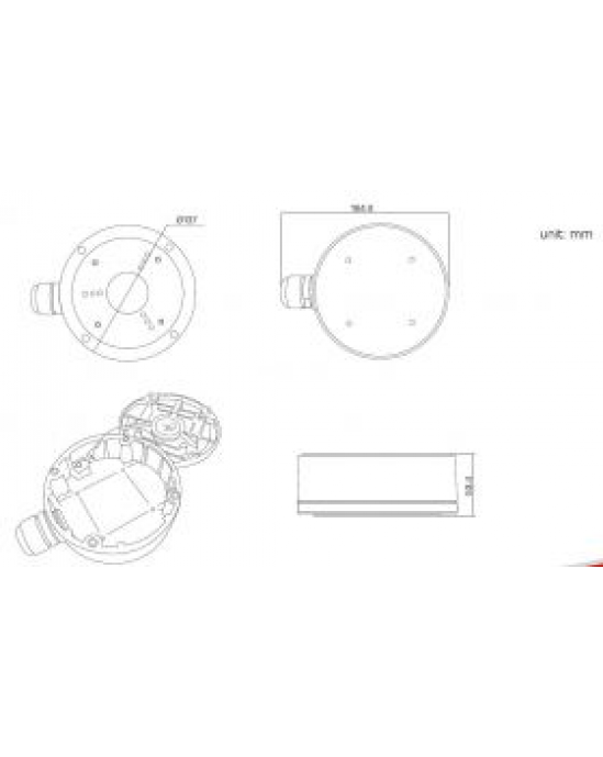 HiLook Junction Box HIA-J102