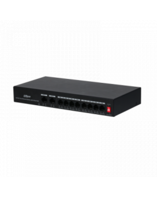 Dahua 8 port PoE Switch 100Mbps 2 Uplink