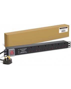 1U 6 Way PDU