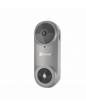 EZVIZ DB2 PRO Grey - Battery Powered WiFi Doorbell Kit with Chime 5MP 2K+