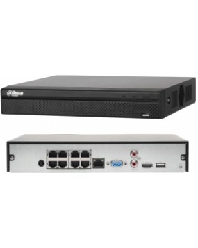 Dahua IP 8 Channel NVR POE 4K 1HDD NVR4108HS-8P-4KS2/L