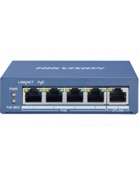 Hikvision 4 Port Gigabit PoE Switch