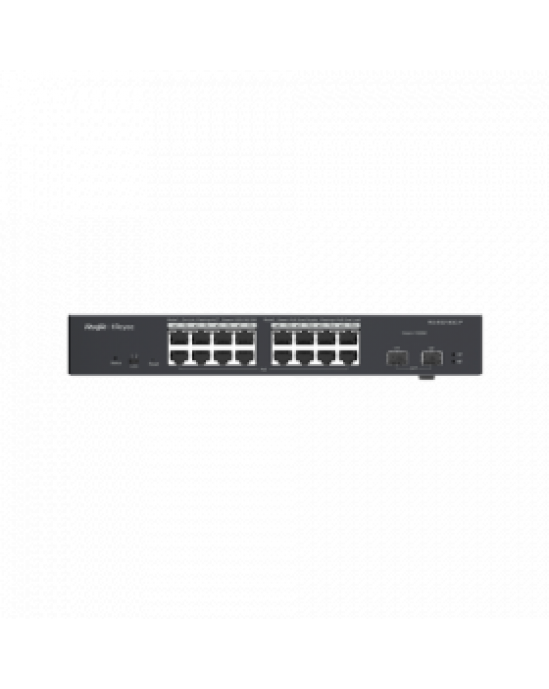 Reyee 18 Port Gigabit PoE+ Smart Switch / 2 SFP Ports - Cloud Managed, 240W