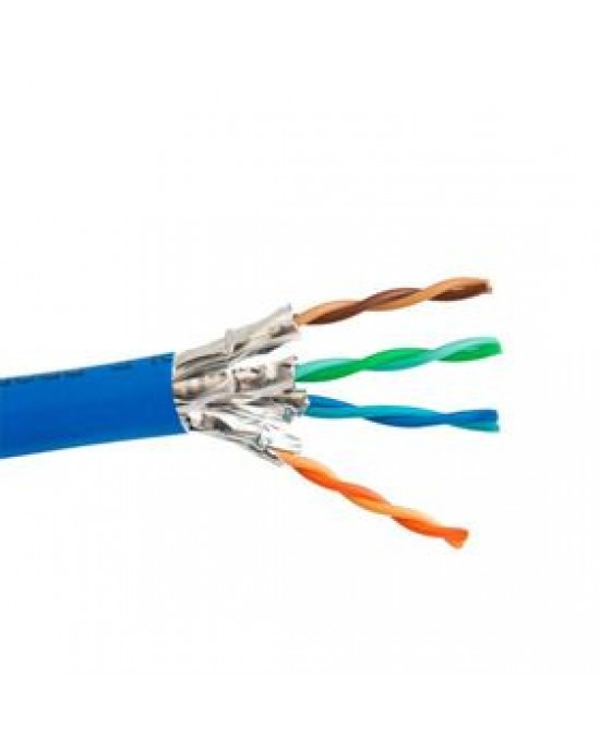 CORE 305m Ethernet CAT6a U/FTP Cable LSZH Blue (Solid Copper)