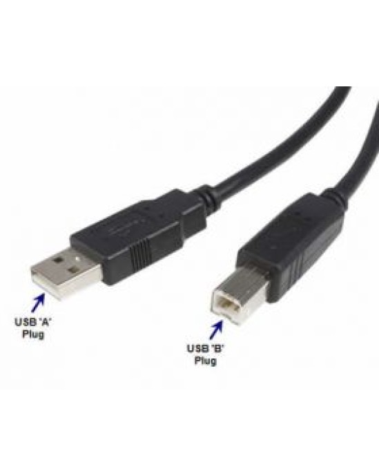 USB A to B Printer Cable