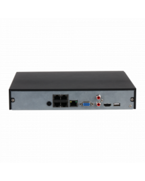 Dahua IP 4 Channel NVR POE 4K 1HDD NVR2104HS-P-I2