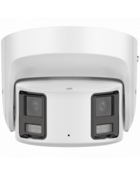 Hikvision IP 8MP ColorVu Panoramic 180 Degree Turret Camera 4mm / Strobe Light & Audible Warning