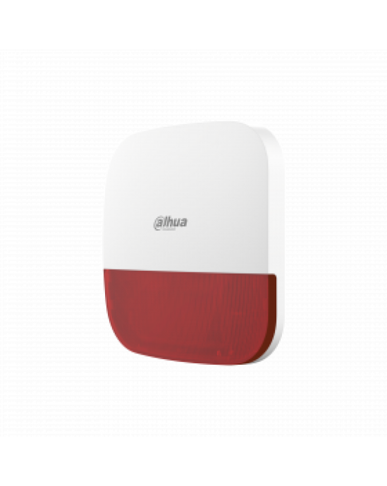 Dahua Wireless Alarm Internal External Siren (Red)