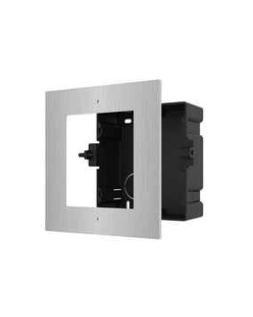 Hikvision 1 Module Frame & Back Box Stainless