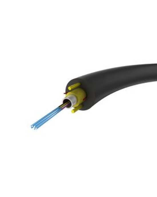 12 Cores Fiber Optic Cable, Single-Mode, G.652D, 5.2 mm (Price per M)