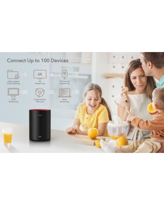 Cudy AX3000 Dual Band 2.5GB Wi-Fi 6 Mesh System (1 Pack)