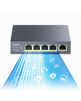 Cudy 5 Port Gigabit PoE Switch 60W