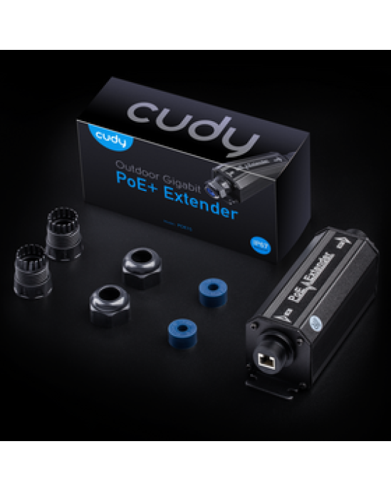 Cudy 100m Gigabit PoE Extender Outdoor