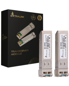 Pair, SFP+ 10G 1310nm | SFP+ Module | Single mode, LC,