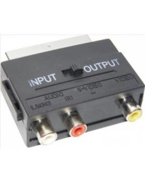 Scart to RCA Adapter (Switchable)