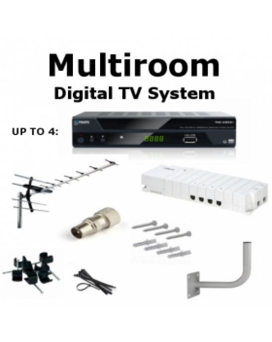 Multiroom Digital TV Box & Aerial Kit