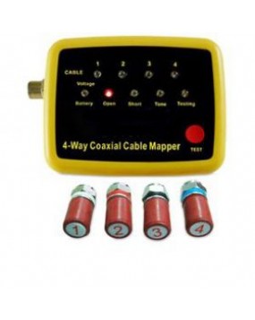 4 Way Coaxial Cable Mapper